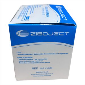 Aguja hipodérmica 32G x 4 mm – caja x 100