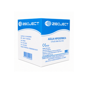 Aguja hipodérmica 30G x 1" – caja x 100