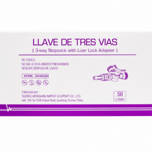 Llave de tres vías – caja x 50