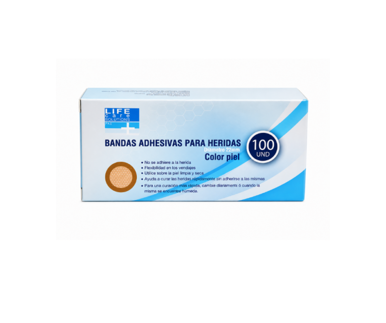 Curita redonda 22 mm – caja x 100